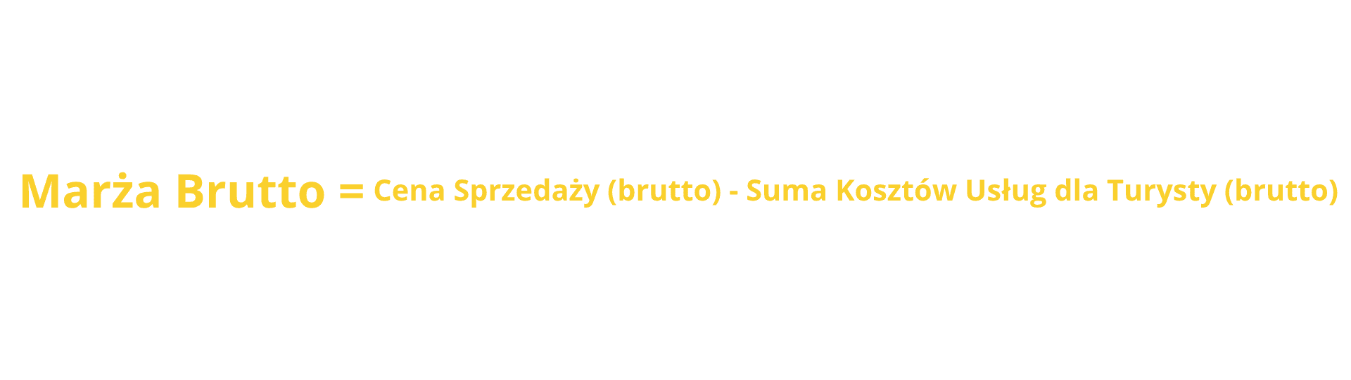 Wzór na obliczenie VAT marża w turystyce